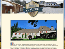 Tablet Screenshot of domainedulacferrand.com